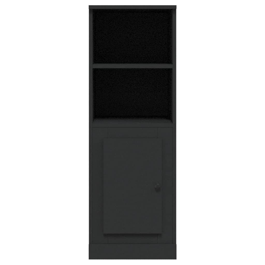 Modern White Highboard in Engineered Wood