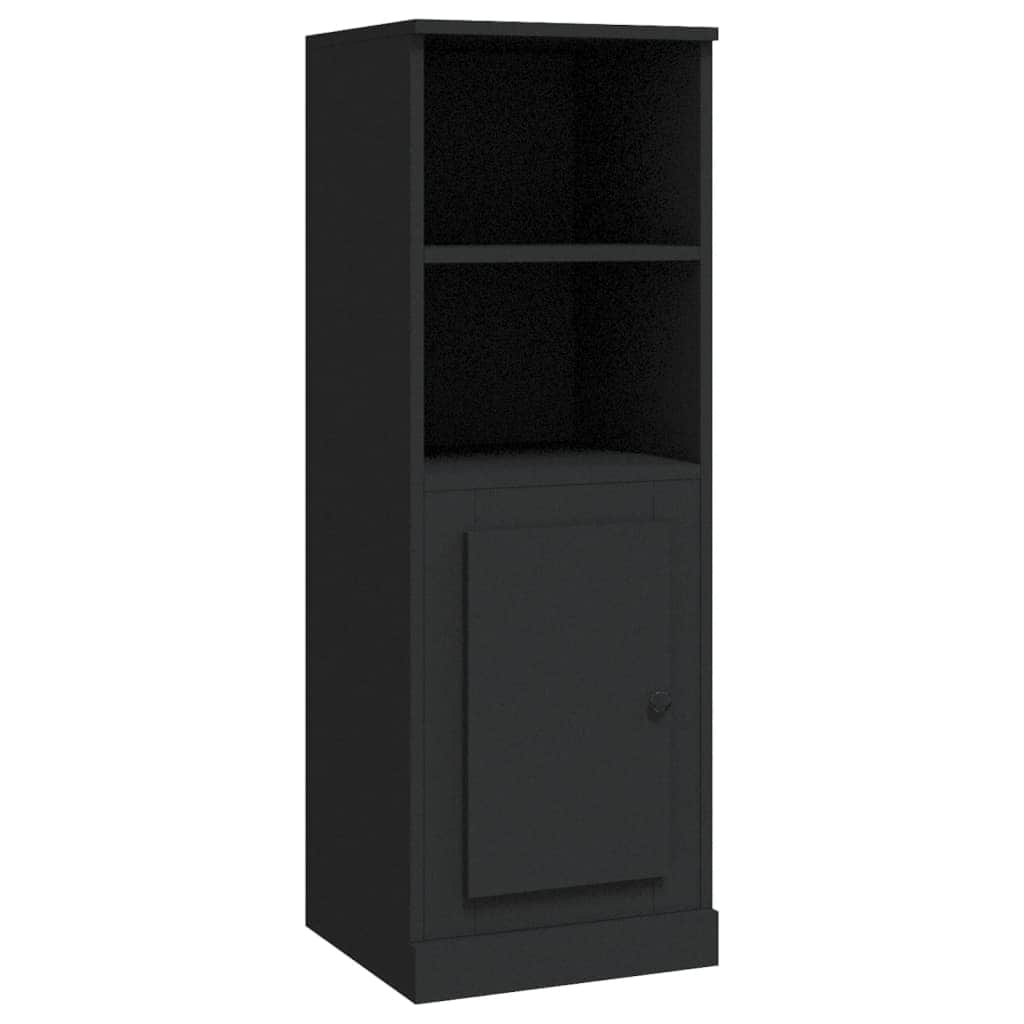 Modern White Highboard in Engineered Wood