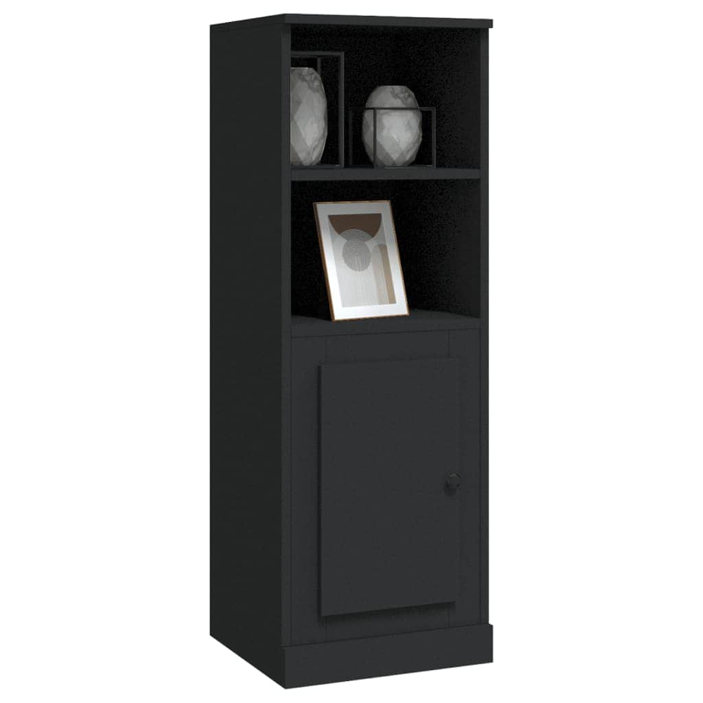 Modern White Highboard in Engineered Wood