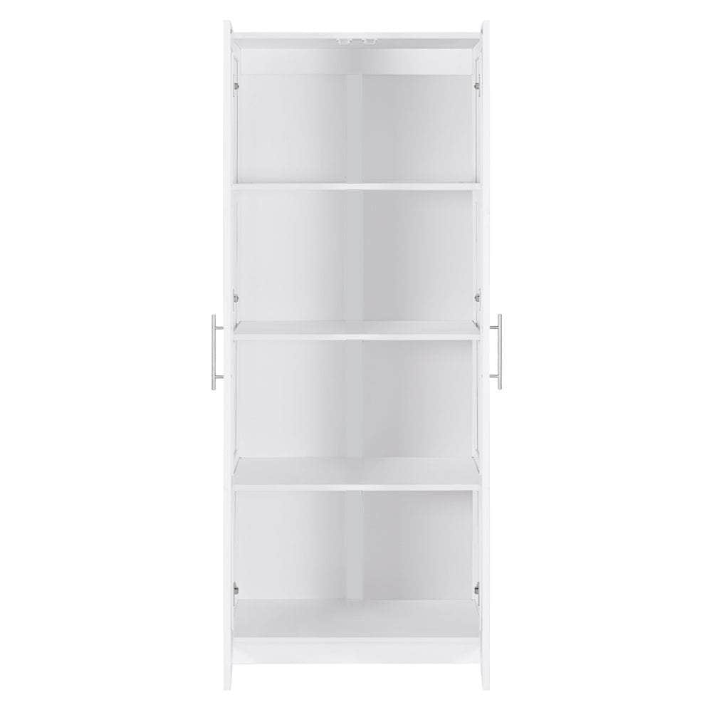 White colour - Modern White Sideboard Cabinet with 2 Doors