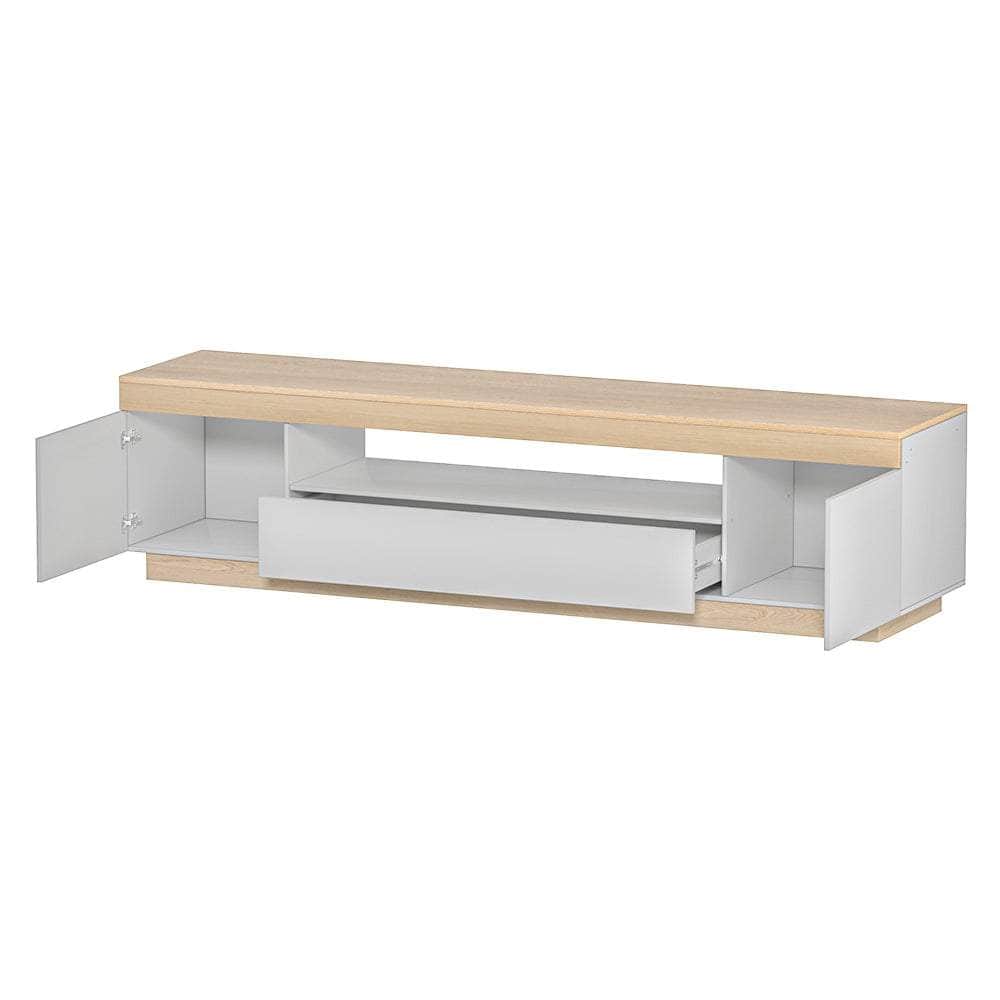 Modern White TV Cabinet - 180CM