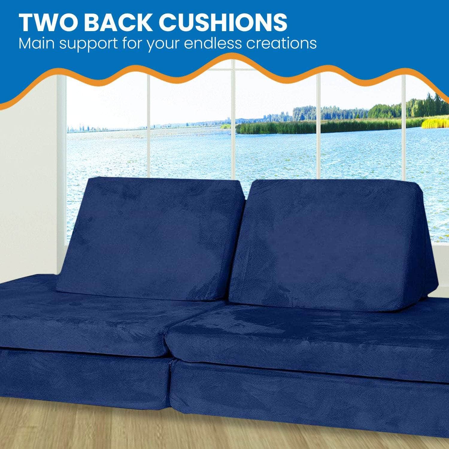Modular Kids Play Foam Couch - Huddle, kids baby > outdoor toys - photo 7