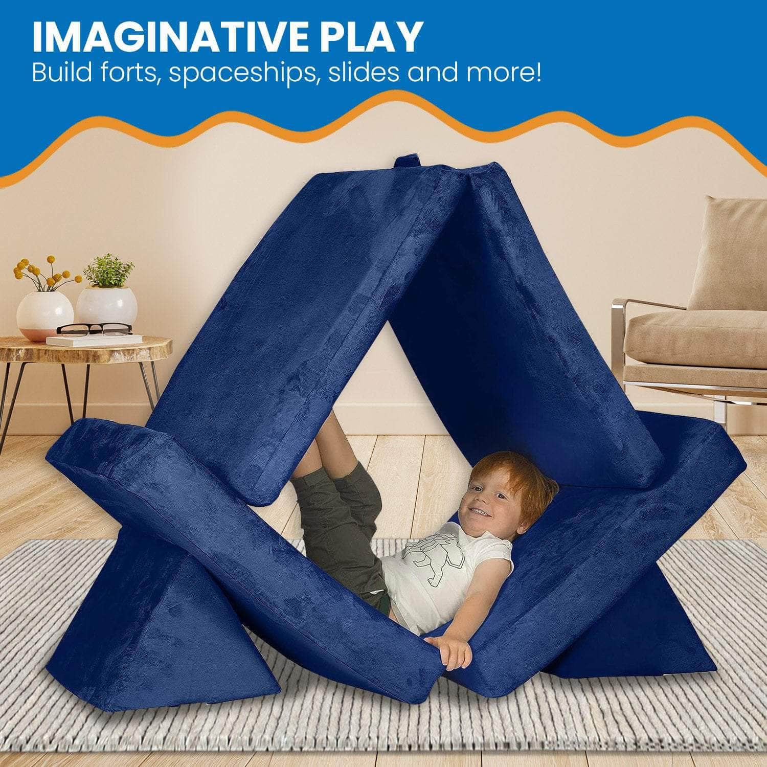 Modular Kids Play Foam Couch - Huddle | kids baby > outdoor toys - photo 6