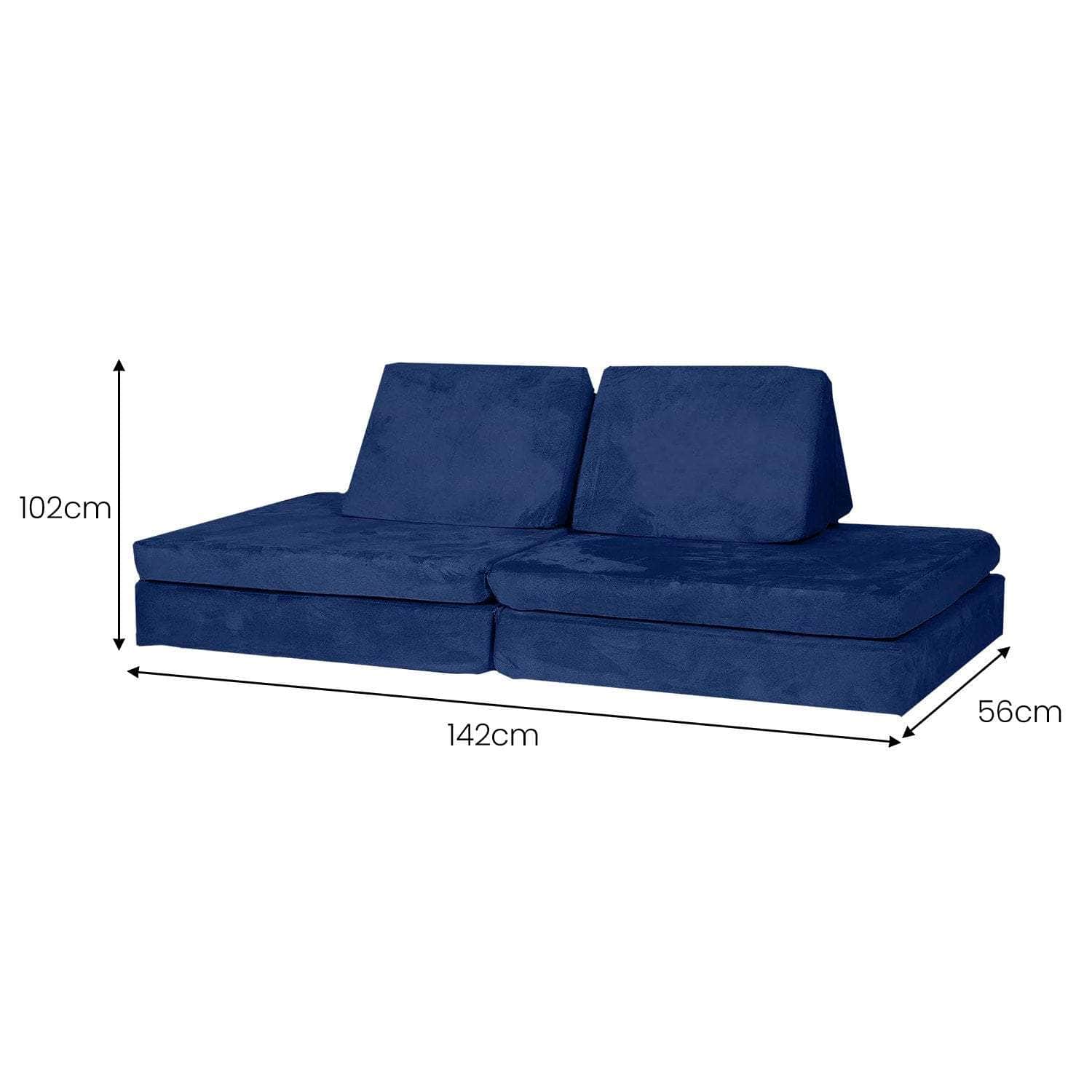 Modular Kids Play Foam Couch - Huddle | kids baby > outdoor toys