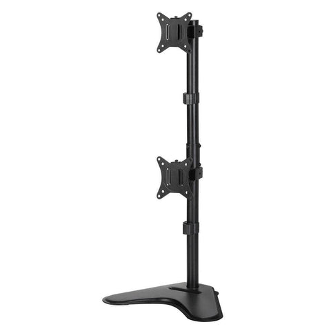 Monitor Arm Stand Dual Mount HD LED TV Bracket Holder Freestanding