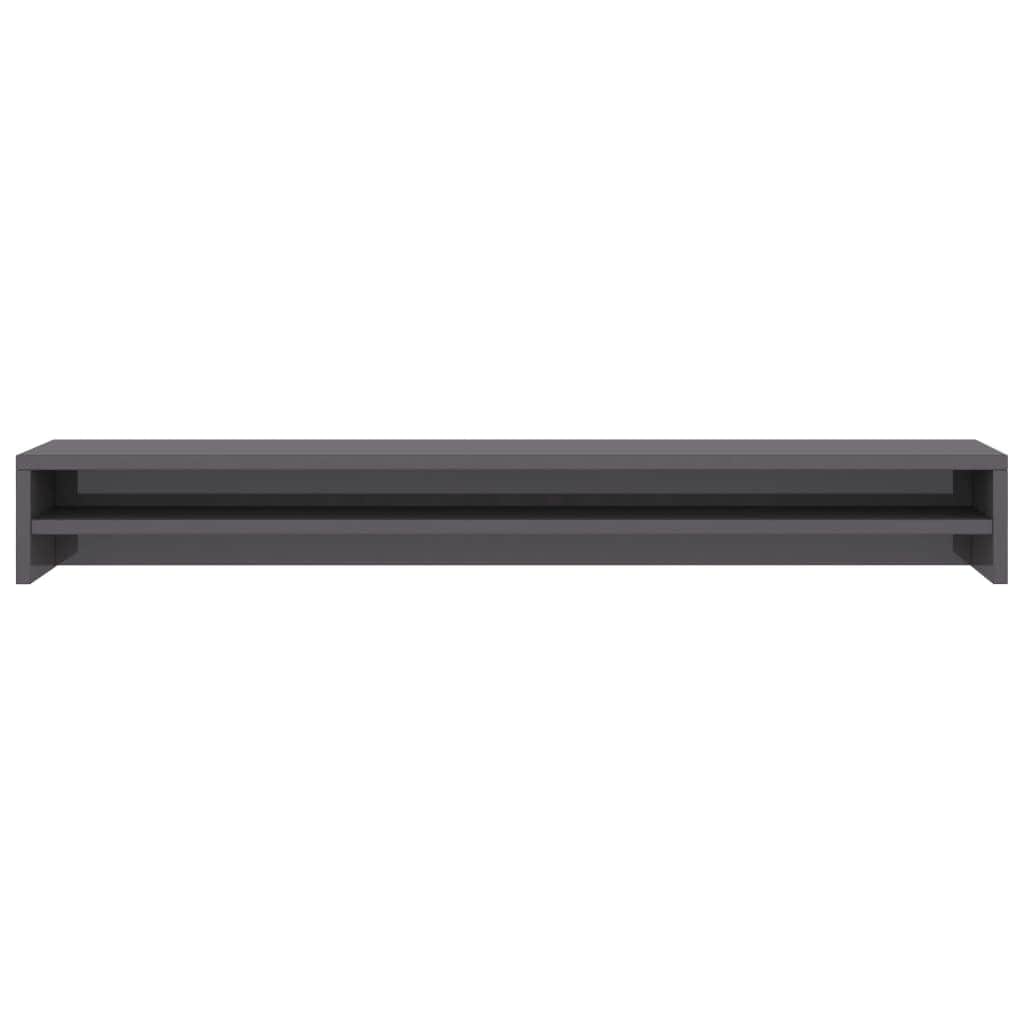 Monitor Stand High Gloss Grey  Chipboard