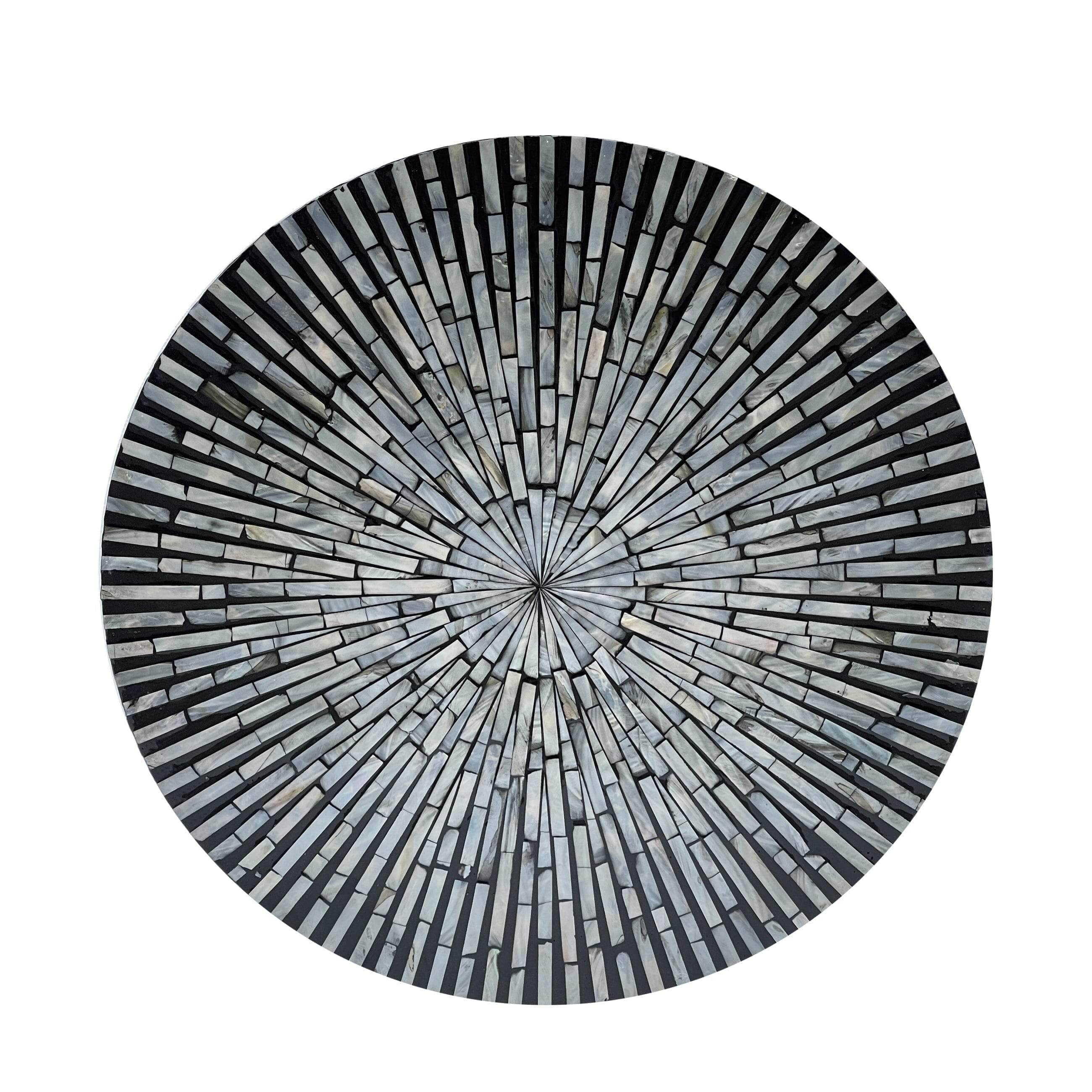 Mono Mother Of Pearl Hand Made Side Table