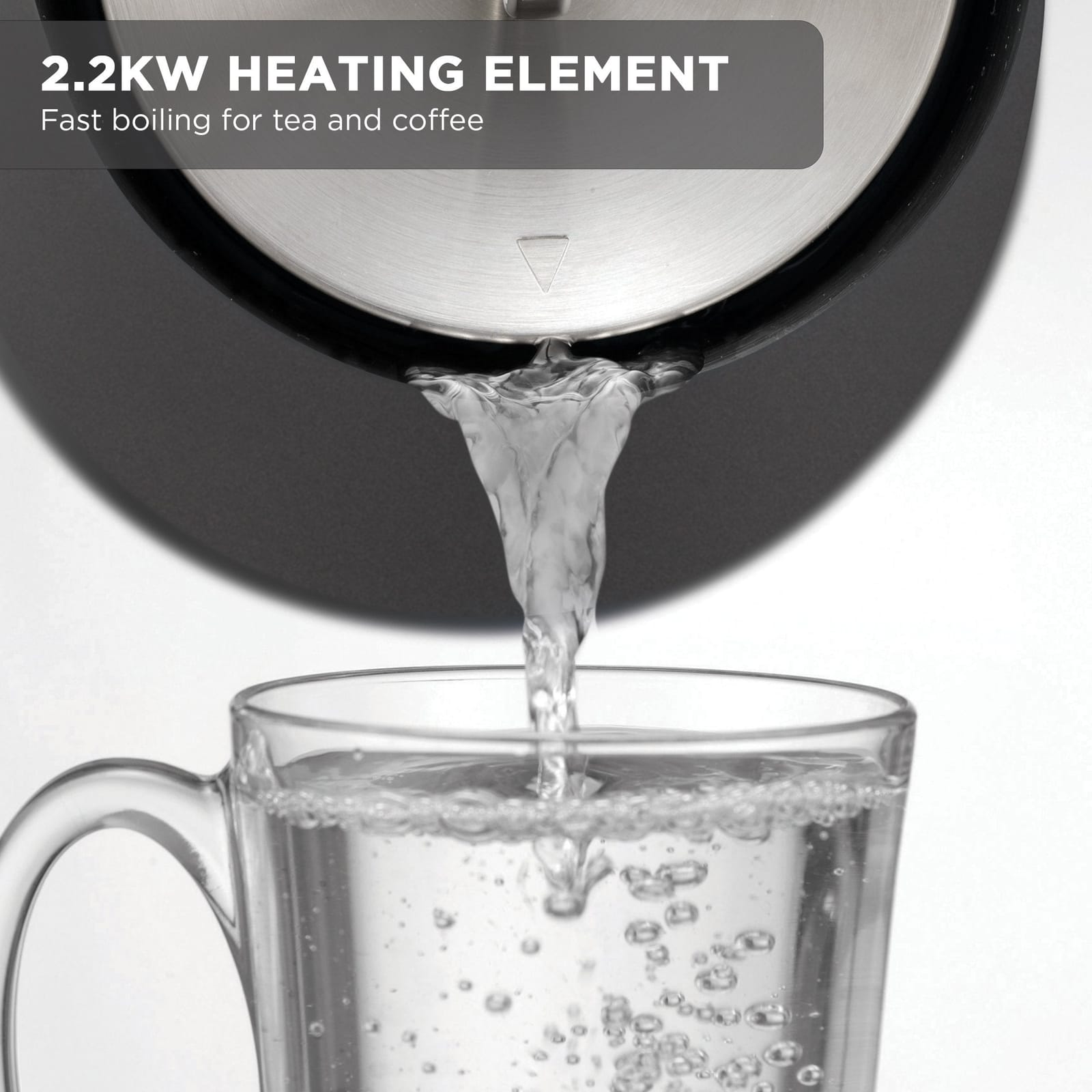 kitchen - Morphy Richards 1.5L Aspect Kettle - Black Chrome - photo 11