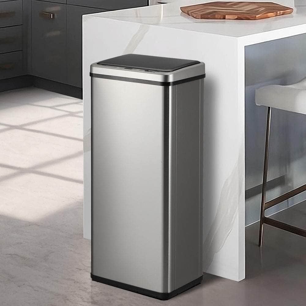 Motion Sensor Bin 60L Automatic Silver