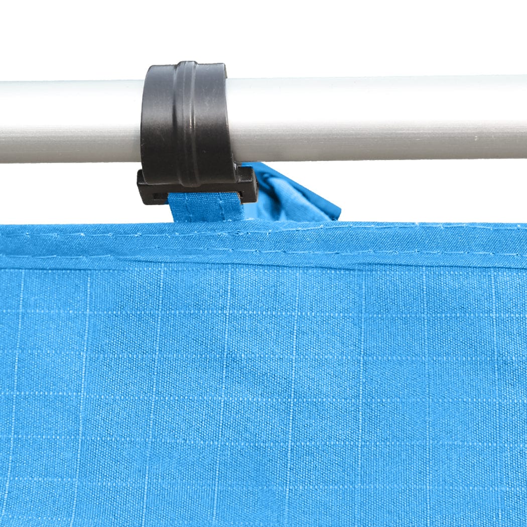 King Single Swag Camping Swags Blue - Mountviewe Dome Mattress Canvas