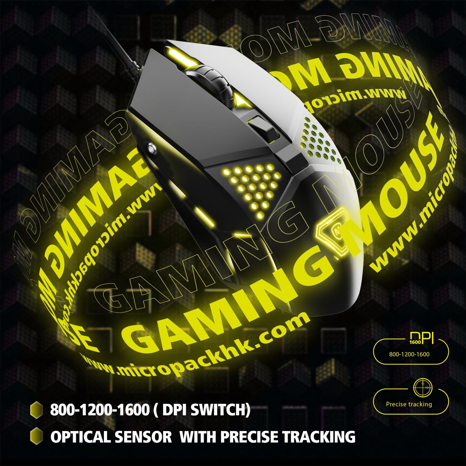 Mouse Keyboard 2 In 1 Backlight Gaming Breathing LED Combo for PC Laptop