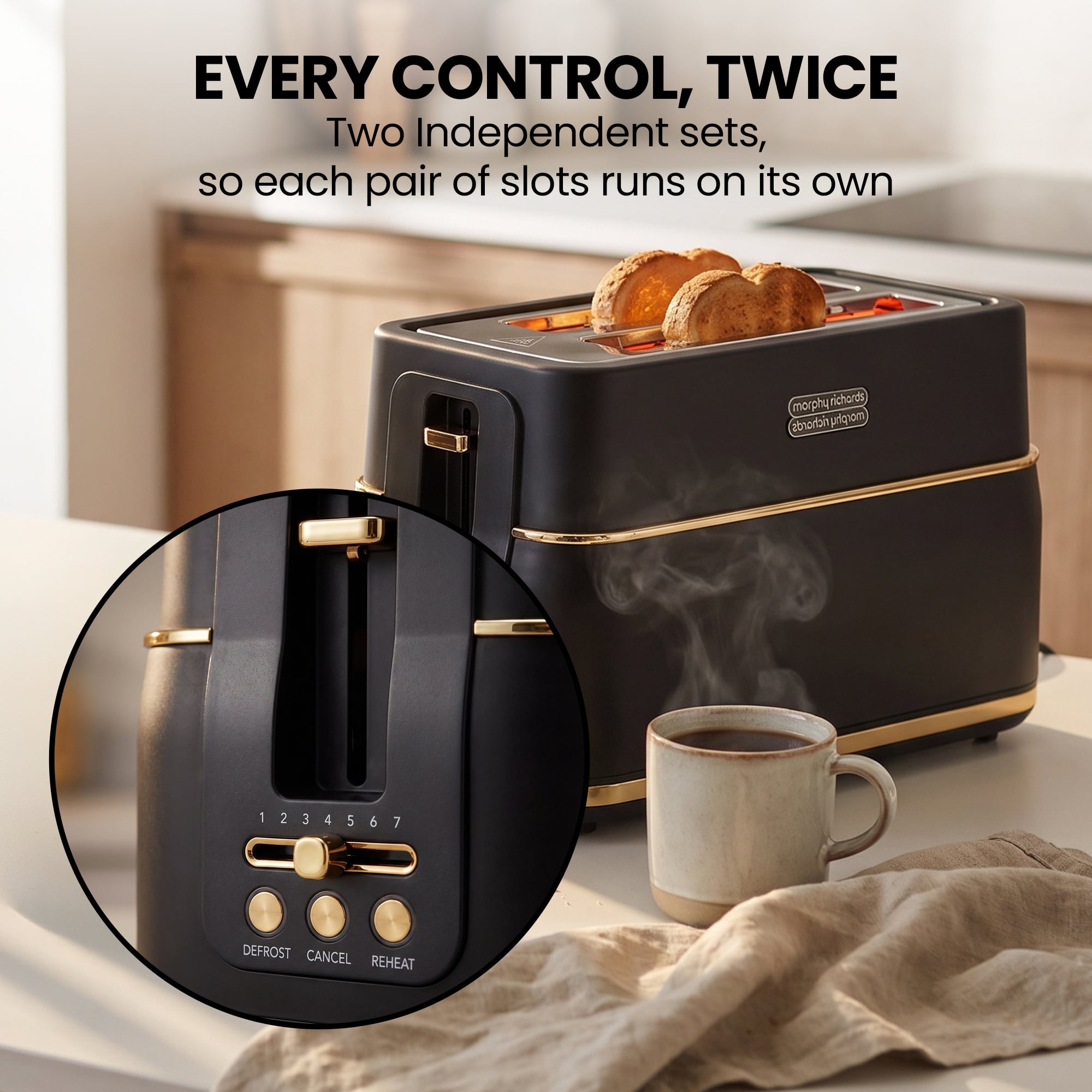Black toaster,, view 8