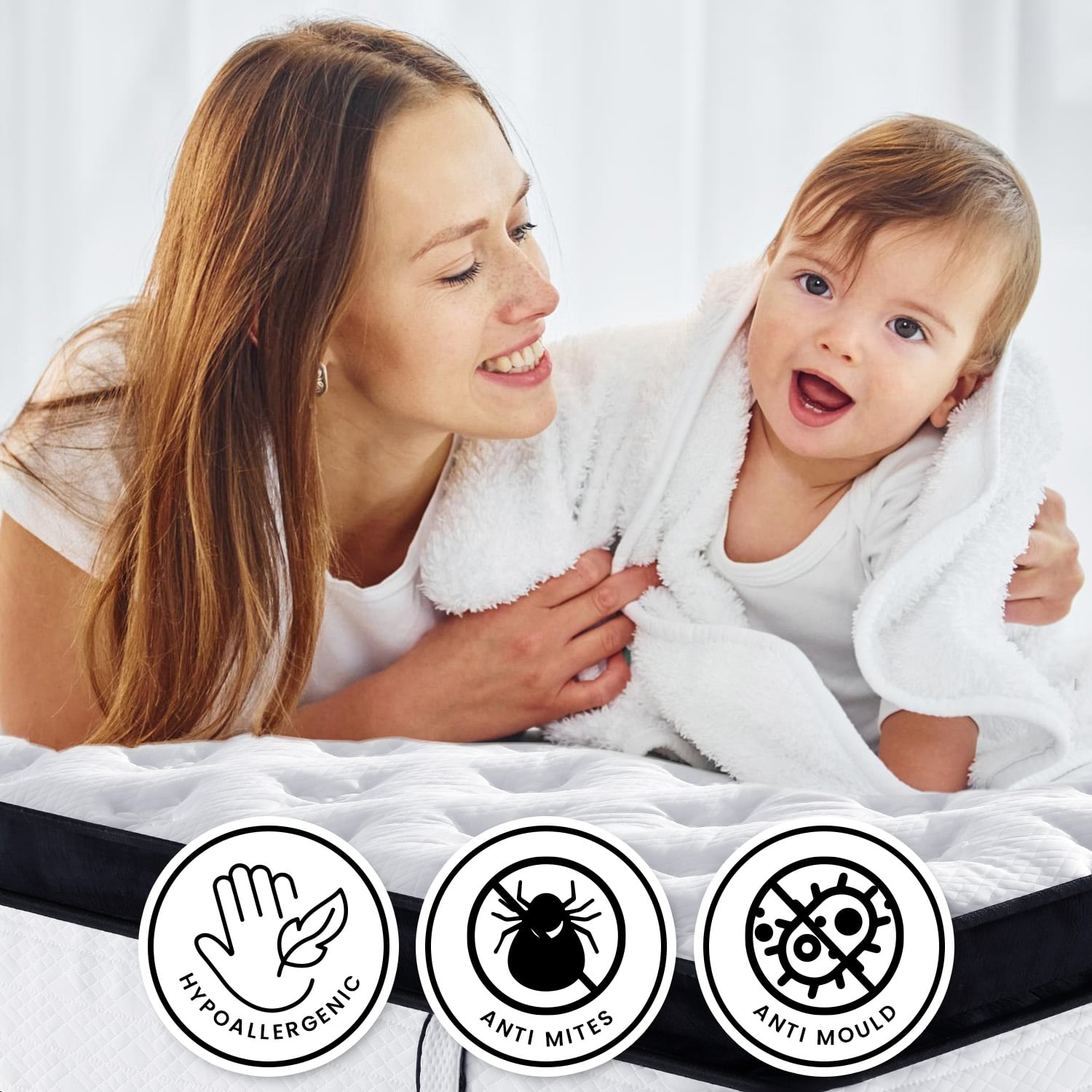 Single Mattress Euro Top Comfort
