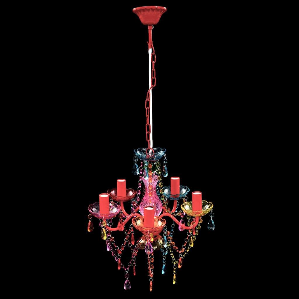 MULTI COLOUR crystal light 5 bulb
