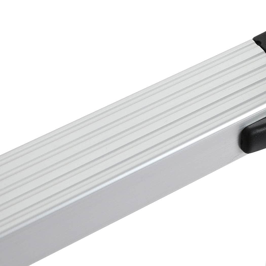 Multipurpose Ladder Telescopic 3.8M Silver