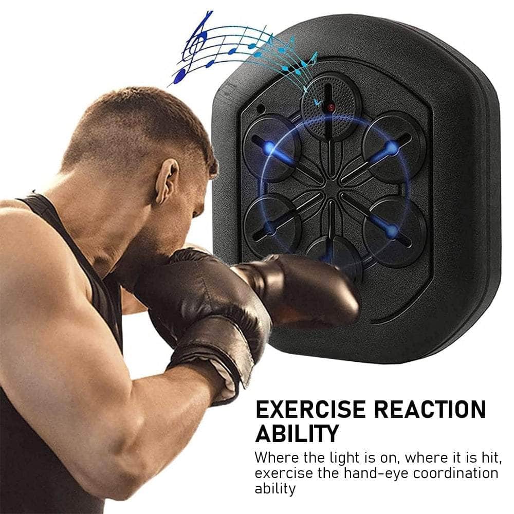Electronic Boxing Wall Target Glove With Music Training | Camping Appliances - photo 6