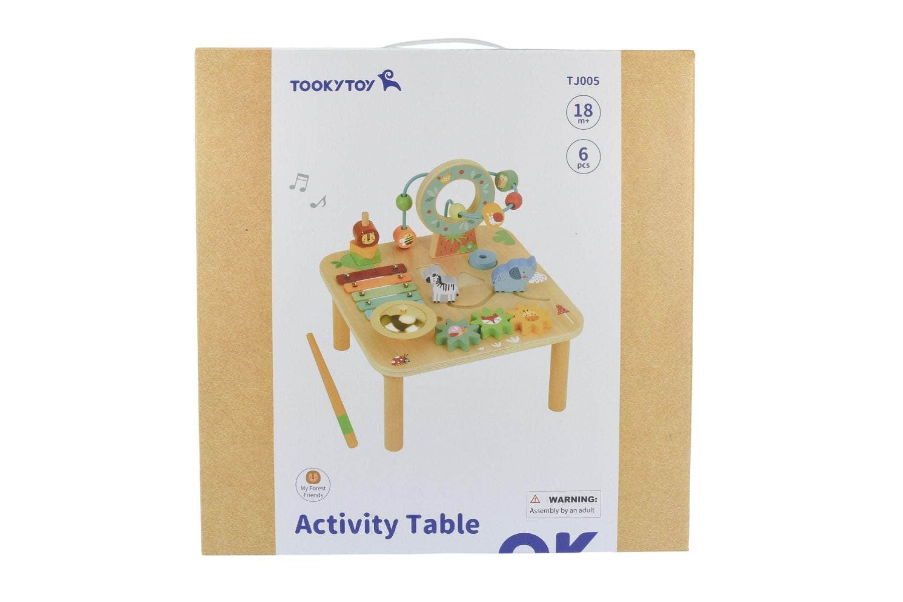 My Forest Friends Activity Table