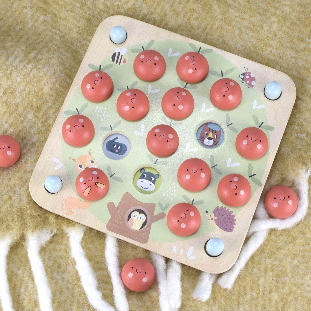 My Forest Friends Apple Memory Matching Game