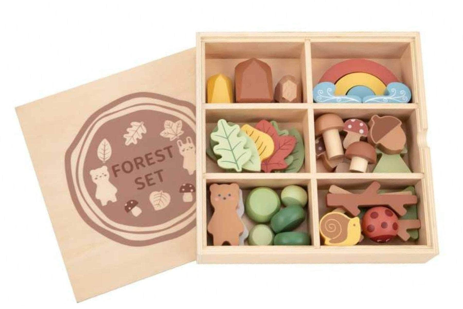 My Forest Friends Wooden Forest Set