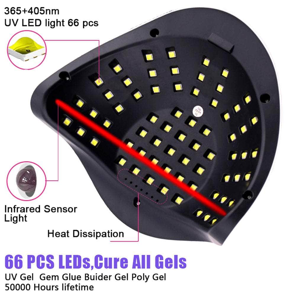 Nail Lamp UV LED Light for Professional Polish Drying