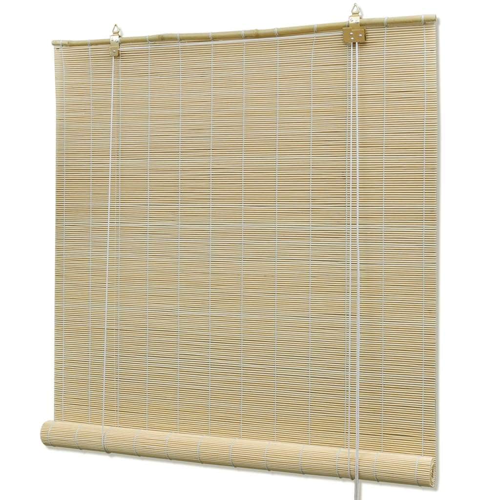 Natural Baboo Roller Blind  M