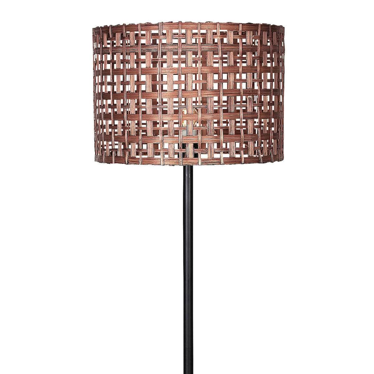 Natural Harmony Rattan Floor Lamp