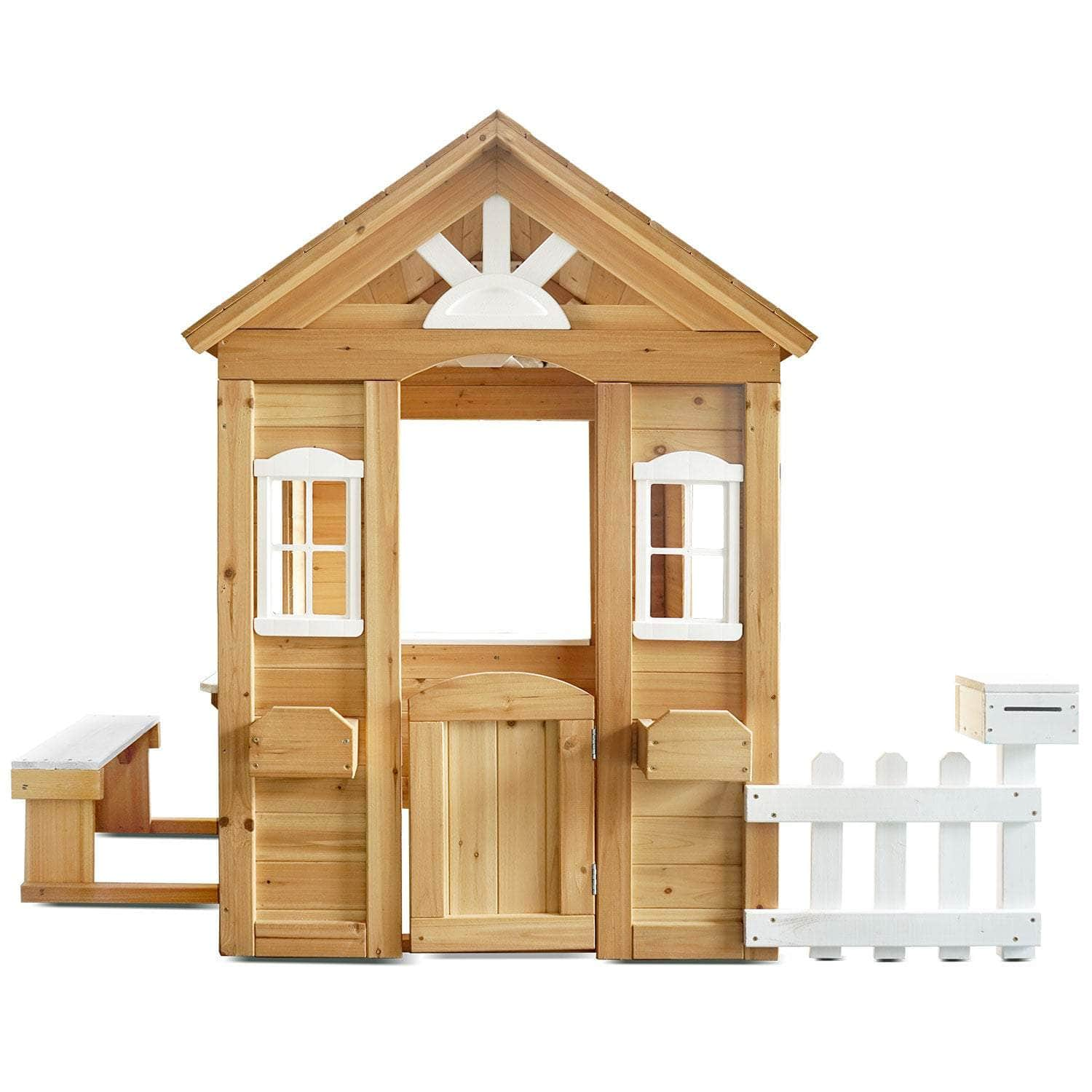 Natural Teddy V2 Cubby House by Lifespan Kids