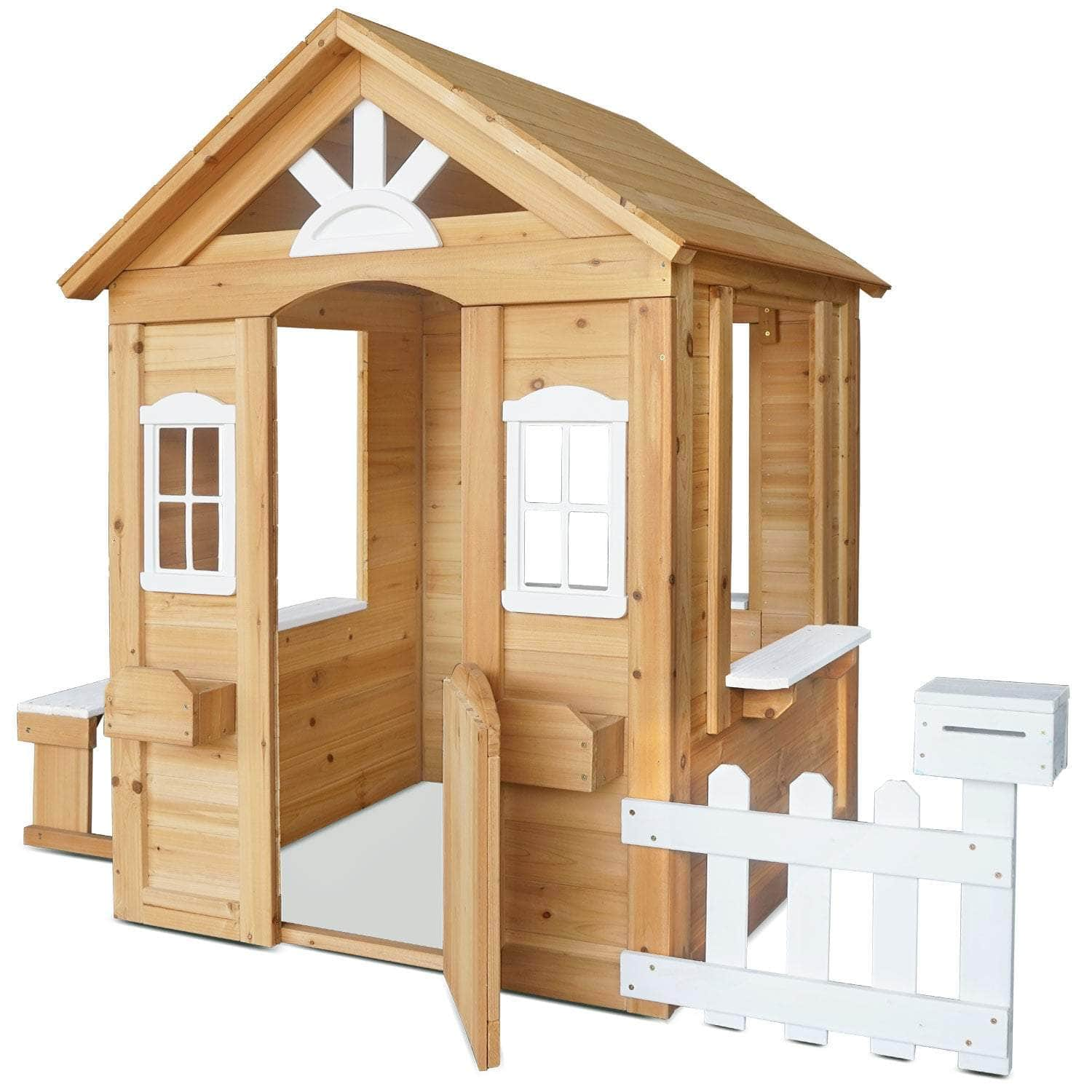 Natural Teddy V2 Cubby House by Lifespan Kids