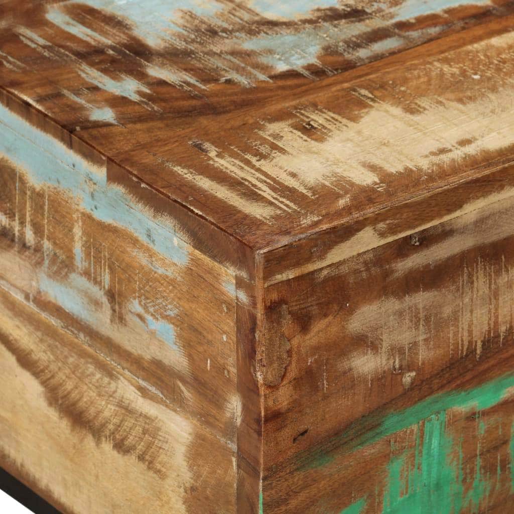 Nature's Legacy: Handcrafted Solid Wood Coffee Table"