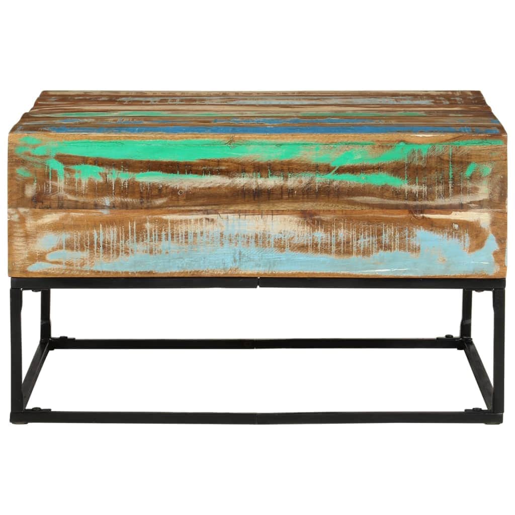 Nature's Legacy: Handcrafted Solid Wood Coffee Table"
