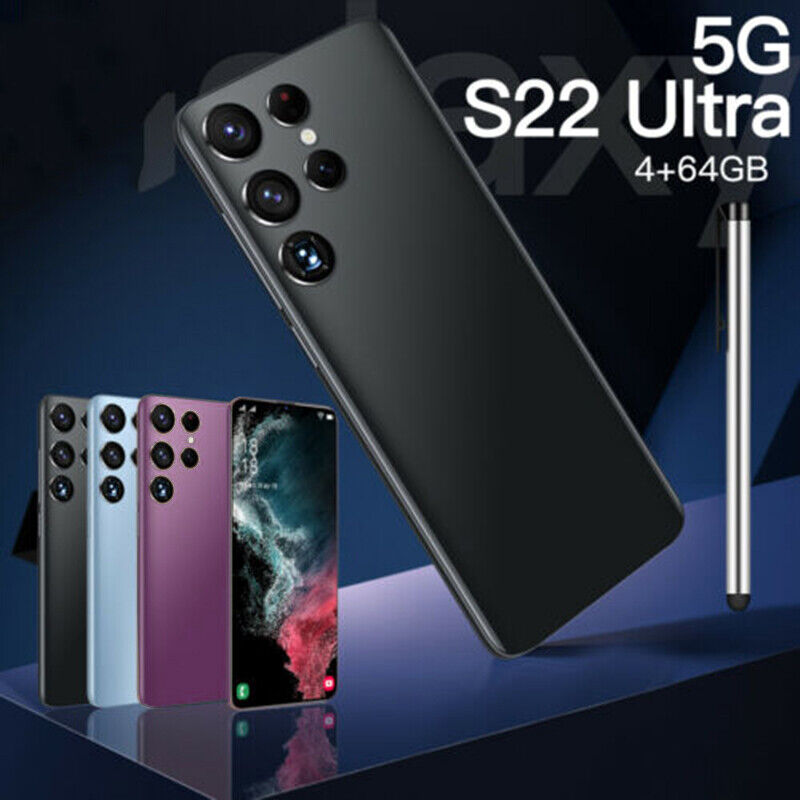 New s22 Ultra 6.7" HD Smart Phone 6800mAh  (4GB+64GB)