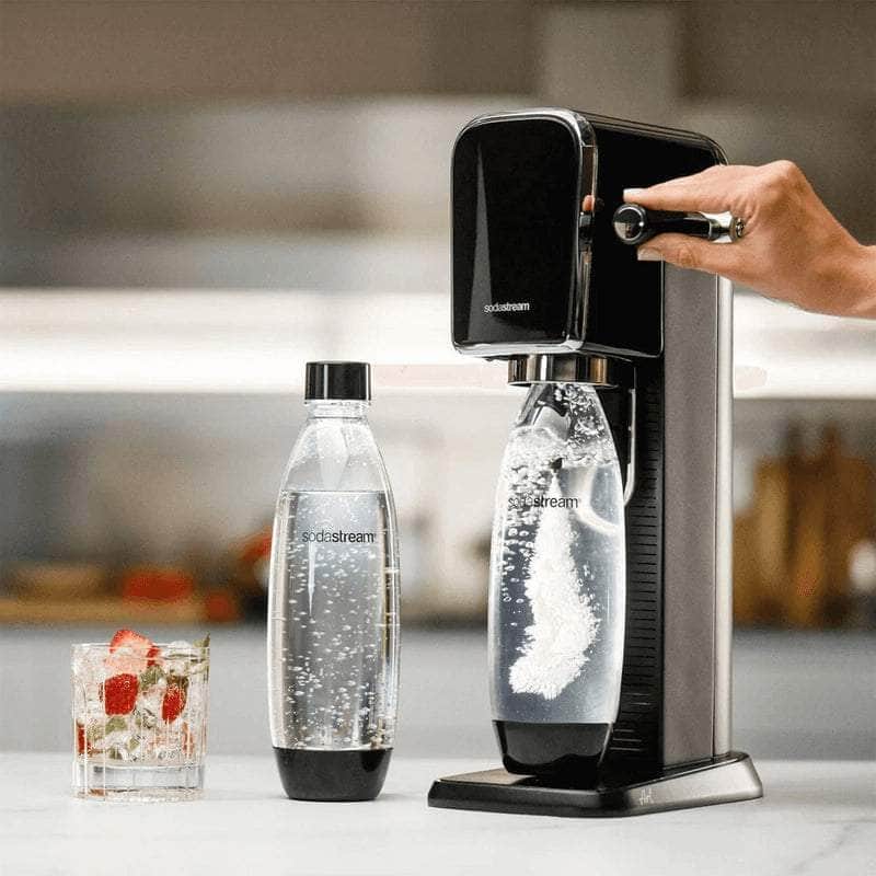 NEW Sodastream ART Starter Pack Soft Fizzy Drink Sparkling Maker Soda (Black)– Simple deals
