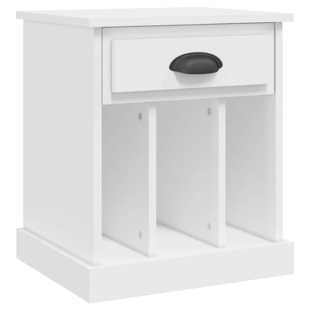 Nightfall Noir: Black Bedside Cabinet