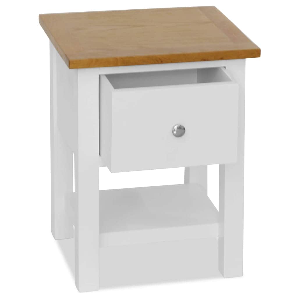 Nightstand Solid Oak Wood