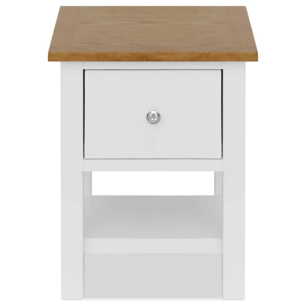 Nightstand Solid Oak Wood
