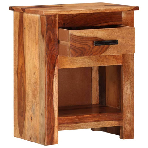 Nightstand Solid Sheesham Wood