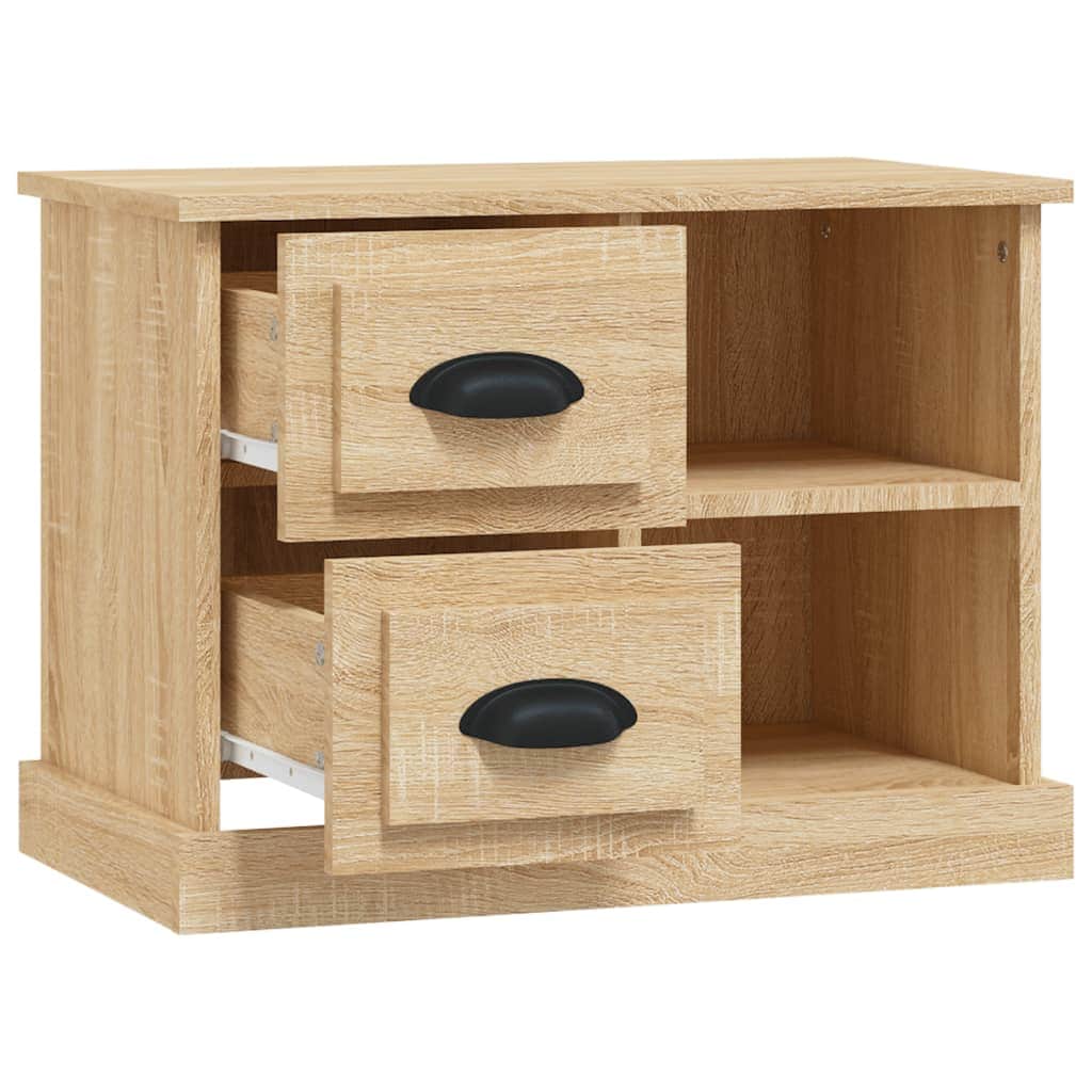 Nocturnal Elegance: Black Bedside Cabinet