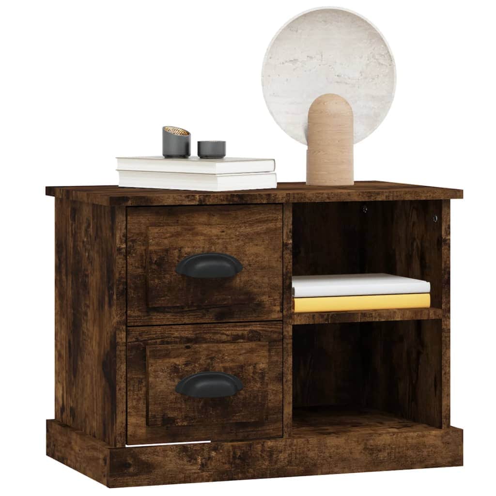 Nocturnal Elegance: Black Bedside Cabinet