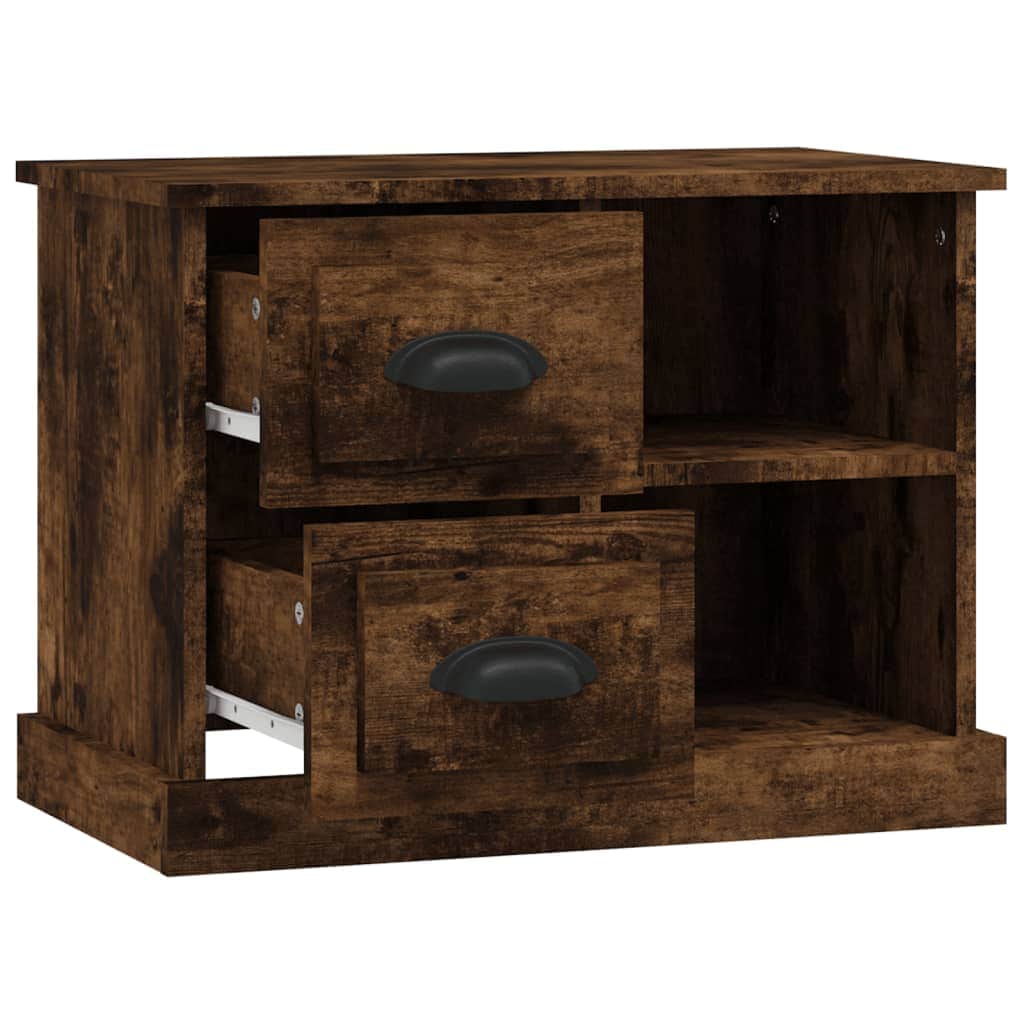 Nocturnal Elegance: Black Bedside Cabinet