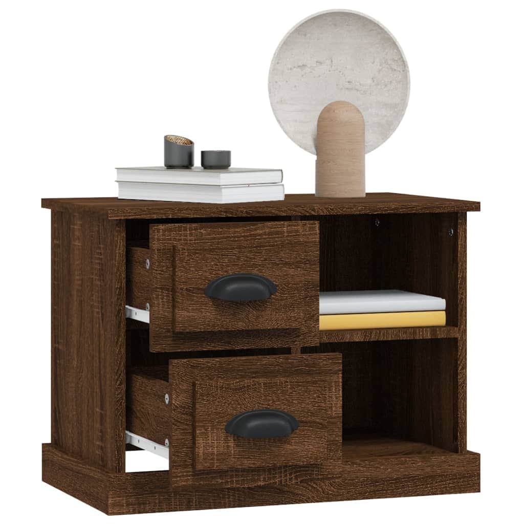 Nocturnal Elegance: Black Bedside Cabinet