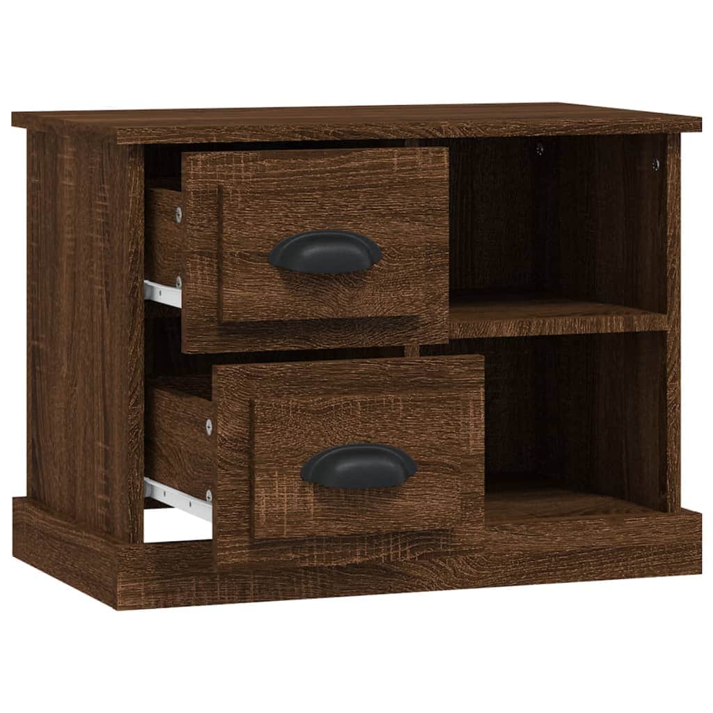 Nocturnal Elegance: Black Bedside Cabinet