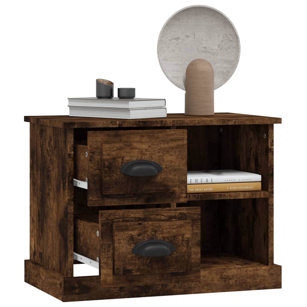 Nocturnal Elegance: Black Bedside Cabinet