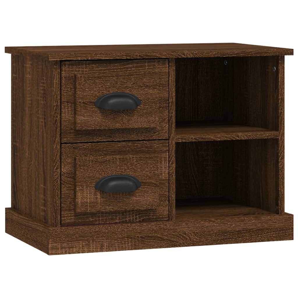 Nocturnal Elegance: Black Bedside Cabinet
