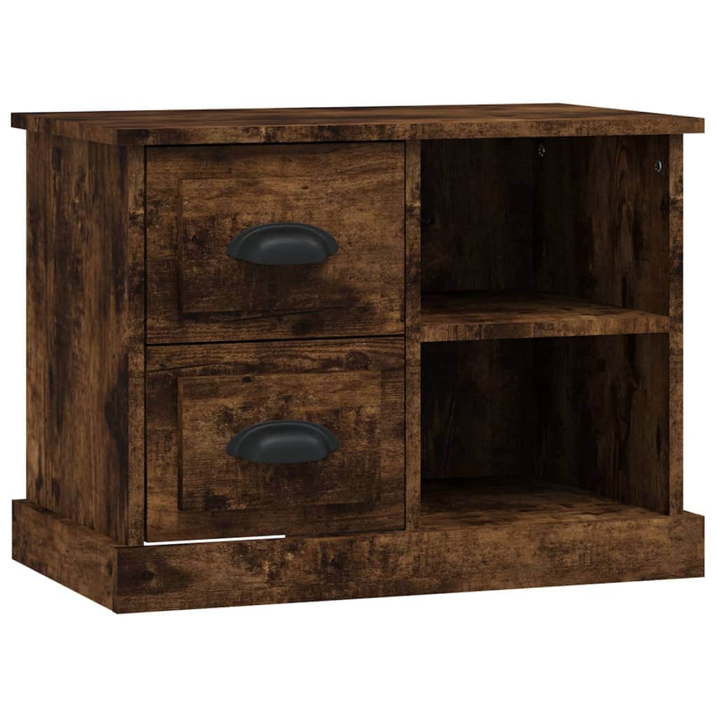 Nocturnal Elegance: Black Bedside Cabinet