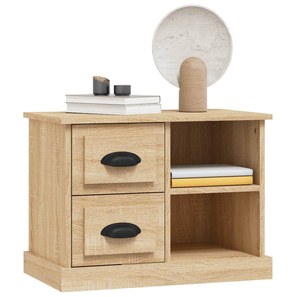 Nocturnal Elegance: Black Bedside Cabinet