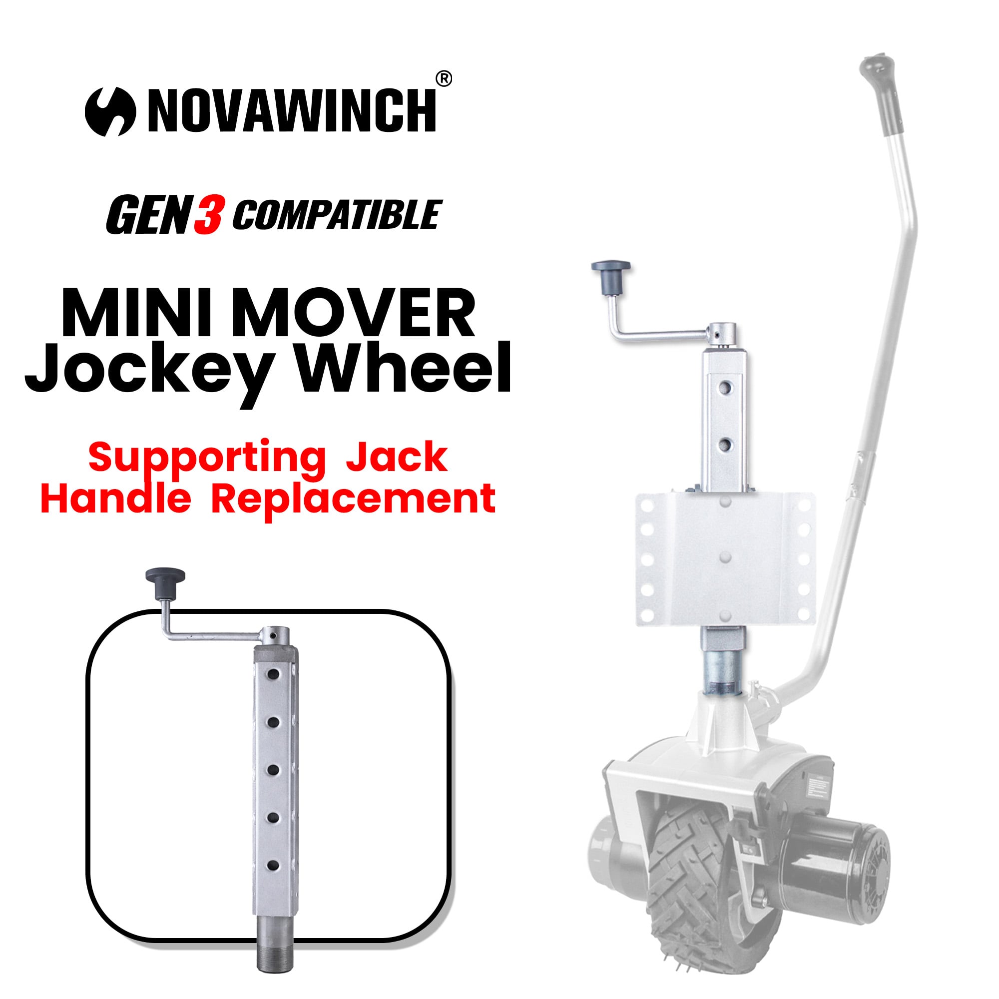 Jockey Wheel Handle Replacement