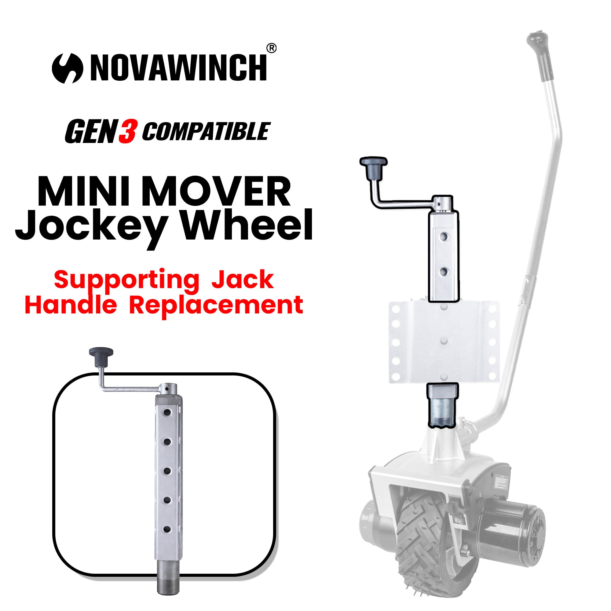 Jockey Wheel Handle Replacement