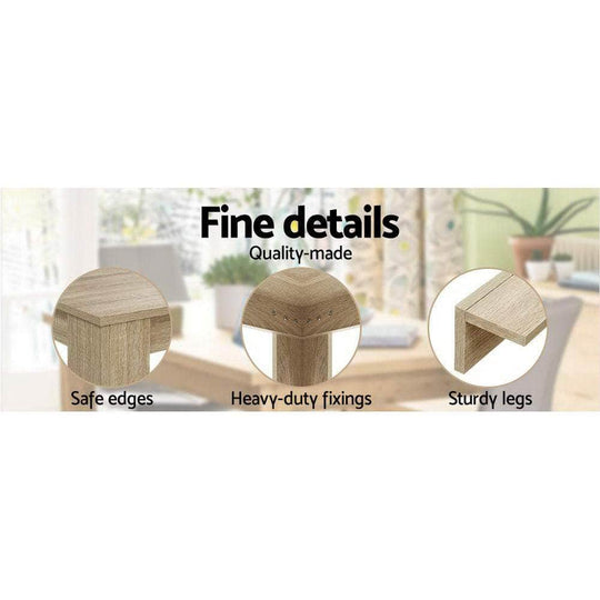 Oak Wooden Dining Table for Your Kitchen and Cafe