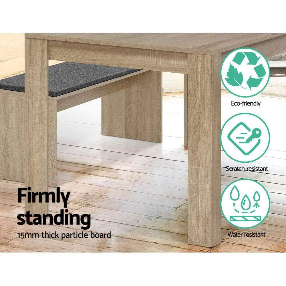 Oak Wooden Dining Table for Your Kitchen and Cafe