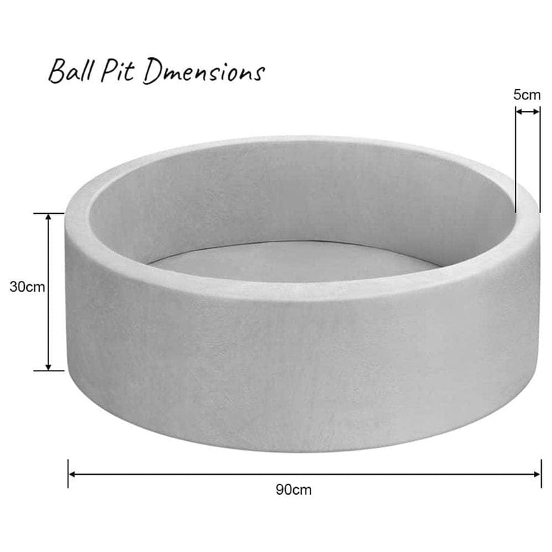 Bird Cage Accessories - Ocean Ball Play Pit Foam Pool Child Barrier Toy (90X30Cm)